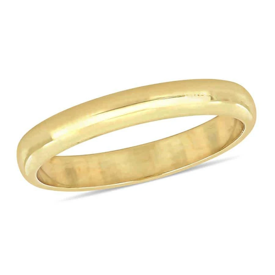 商品Amour|Ladies 10K Yellow Gold Wedding Band 3mm JMS005382,价格¥1296,第1张图片