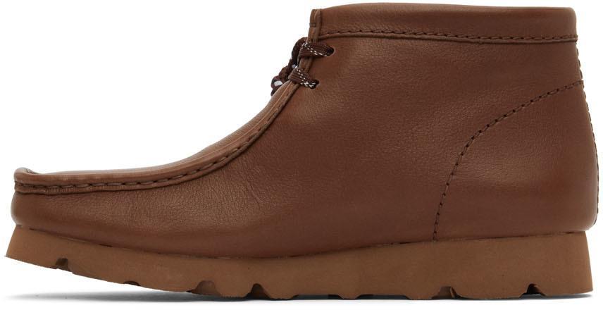 商品Clarks|Brown Wallabee Gore-Tex Boots,价格¥1939,第5张图片详细描述