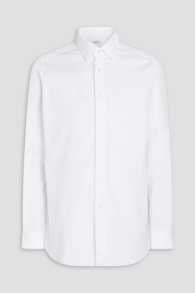 Stretch-cotton poplin shirt商品第1张图片规格展示