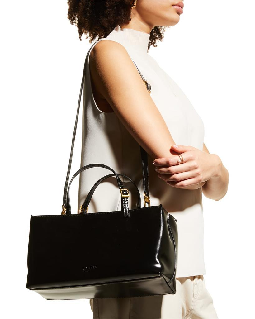 商品Staud|Lady Satchel Bag with Yin-Yang Lanyard Charm,价格¥2907,第4张图片详细描述