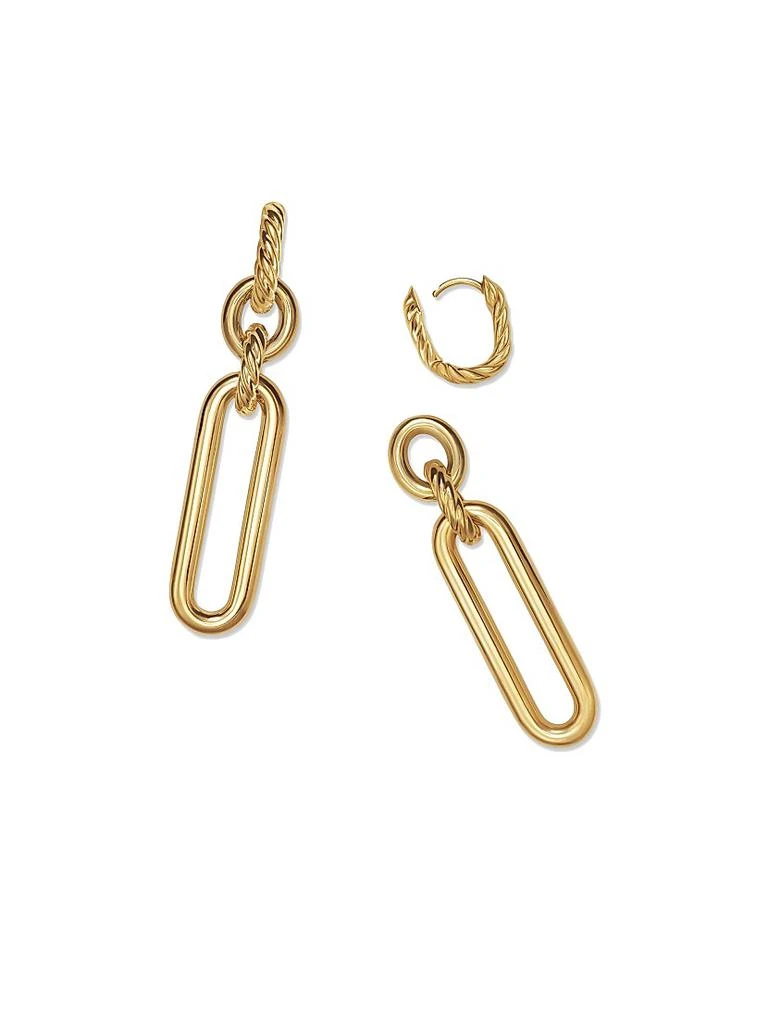 商品David Yurman|Lexington Double Link Drop Earrings in 18K Yellow Gold, 53.5MM,价格¥29218,第4张图片详细描述