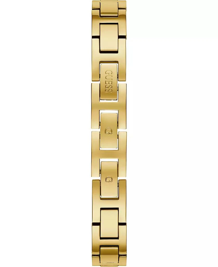 商品GUESS|Women's Gold-Tone Stainless Steel Semi-Bangle Bracelet Watch 30mm,价格¥690,第4张图片详细描述
