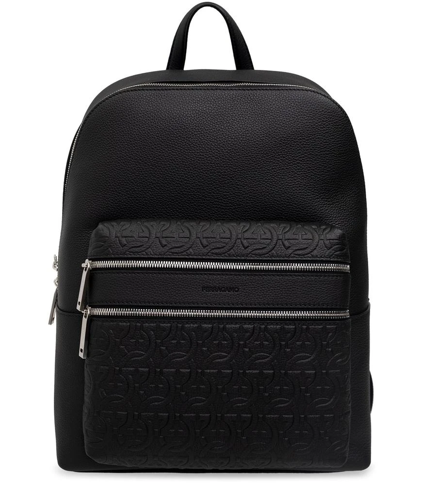 商品Salvatore Ferragamo|Leather backpack,价格¥13887,第1张图片