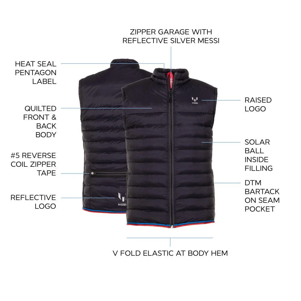 商品Sportfield|Messi Lightweight Solarball Tech Vest - Classic Camo,价格¥371,第3张图片详细描述