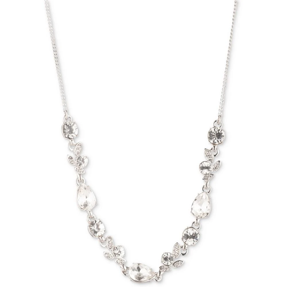 商品Givenchy|Silver-Tone Crystal Stone Frontal Necklace, 16" + 3" extender,价格¥256,第1张图片
