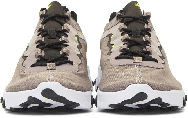 商品NIKE|Brown React Element 55 Sneakers,价格¥464,第2张图片详细描述