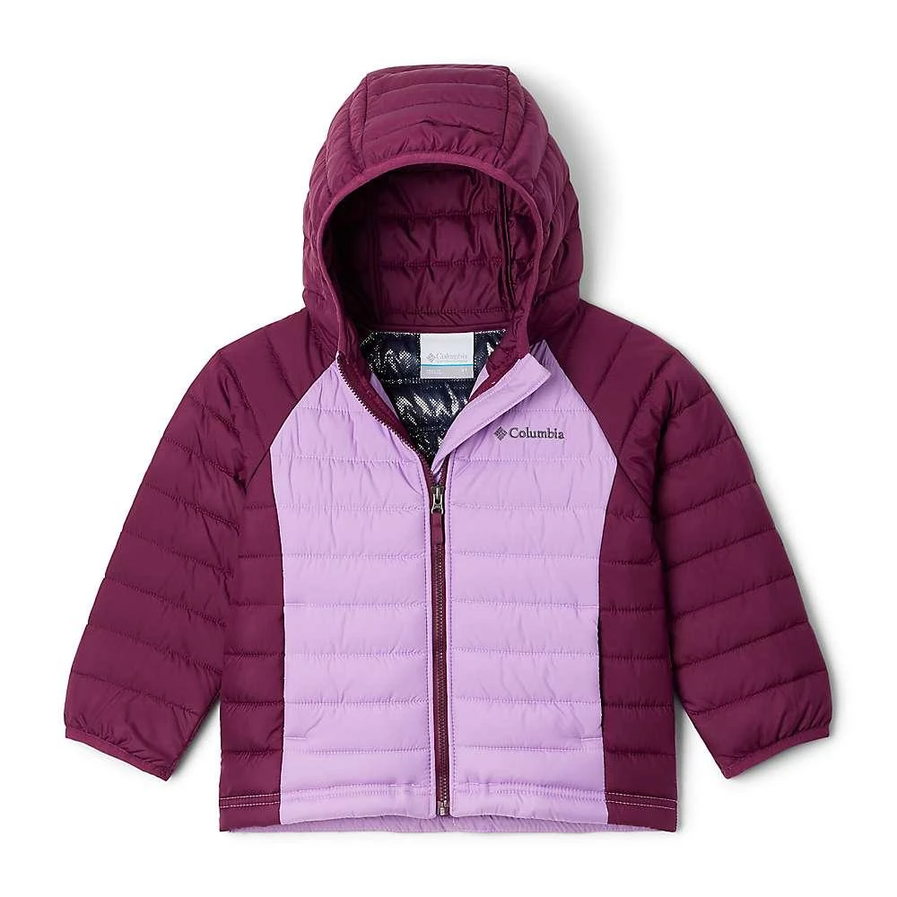 商品Columbia|Columbia Toddler Girls' Powder Lite Hooded Jacket,价格¥629,第4张图片详细描述