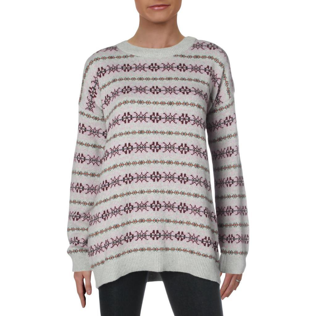 商品Ralph Lauren|Lauren Ralph Lauren Womens Cotton Printed Pullover Sweater,价格¥611,第1张图片