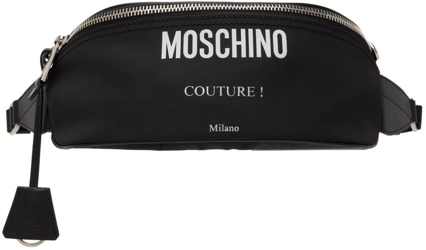商品Moschino|Black Couture Belt Bag,价格¥2013,第1张图片
