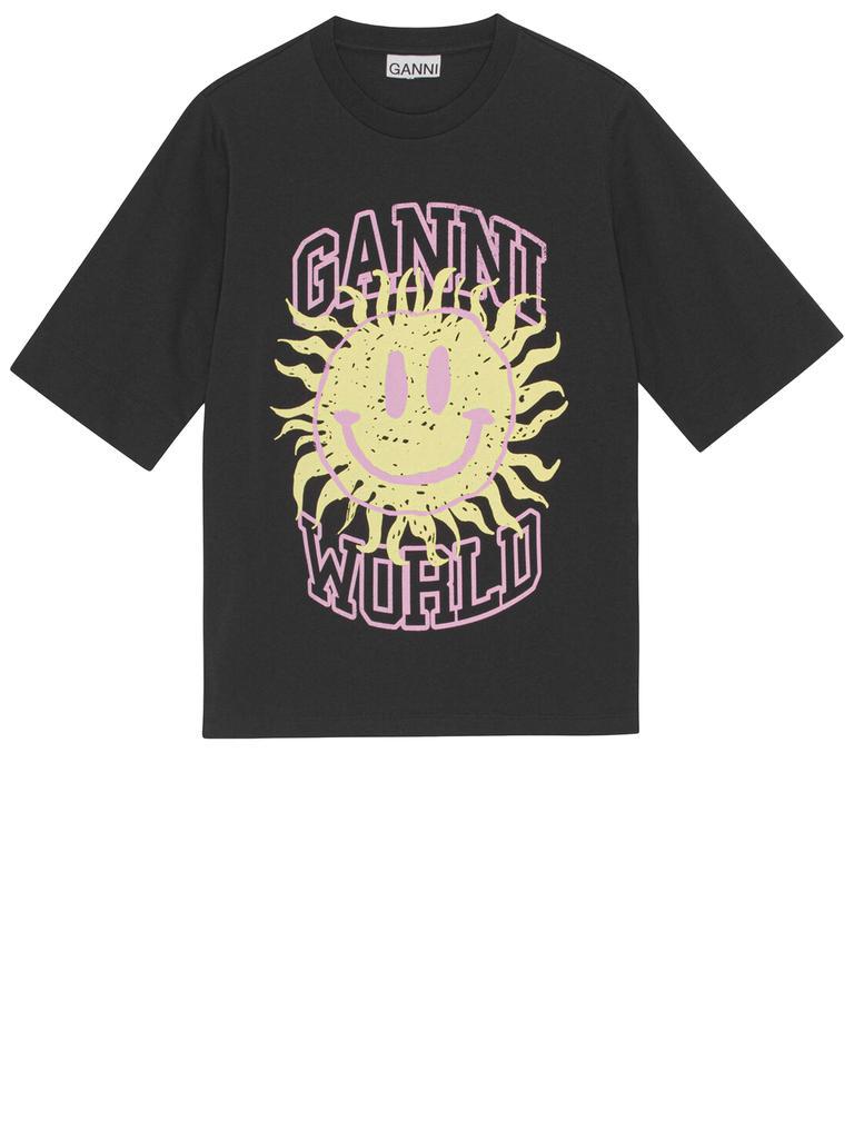 商品Ganni|Smiley t-shirt,价格¥503,第1张图片