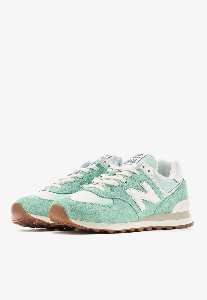 商品New Balance|574 Low-Top Sneakers in Aqua Green,价格¥1085,第3张图片详细描述