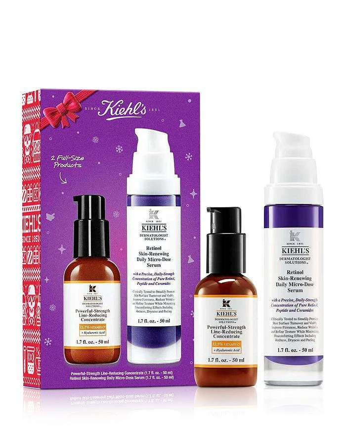 商品Kiehl's|Day-to-Night Wrinkle-Reducing Duo ($155 value),价格¥738,第1张图片