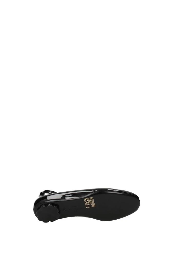 商品Salvatore Ferragamo|Ballet flats cefalu Patent Leather Black,价格¥2103,第5张图片详细描述