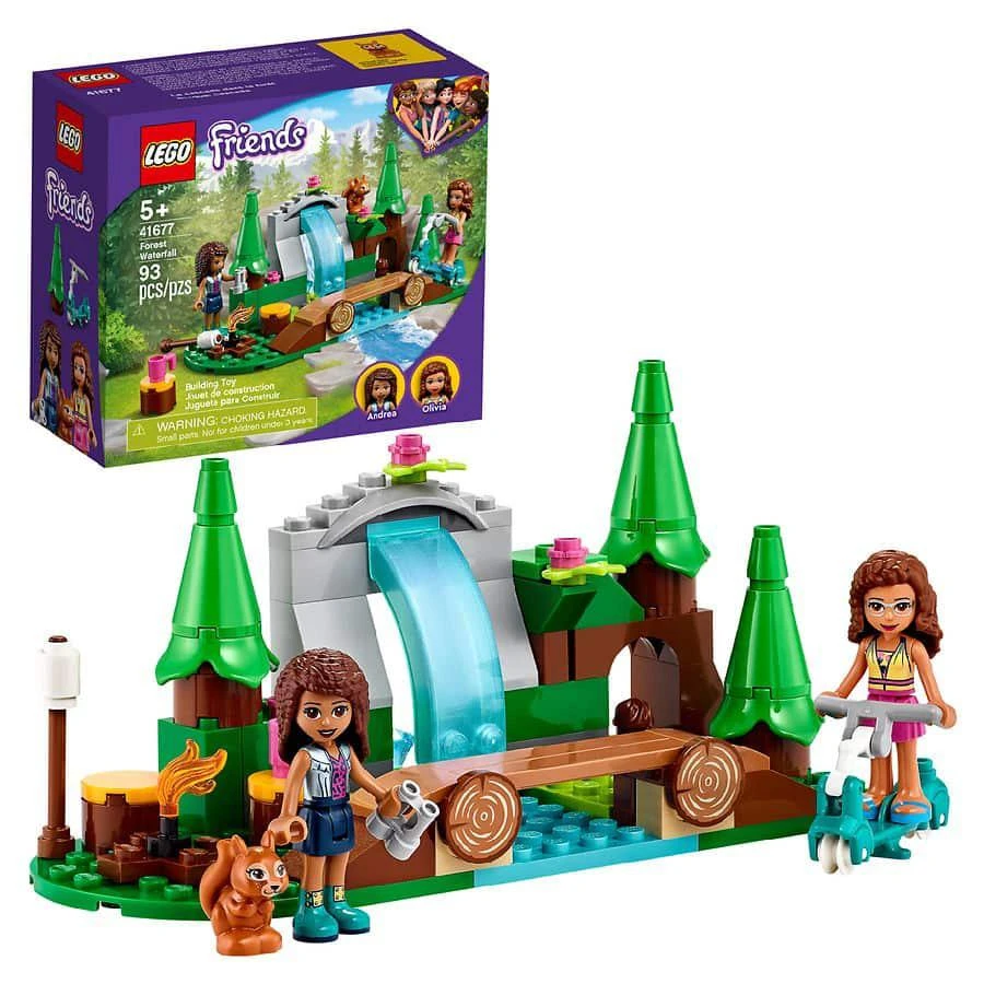 商品LEGO|Friends Forest Waterfall 41677 93 piece LEGO Building Toy,价格¥83,第1张图片