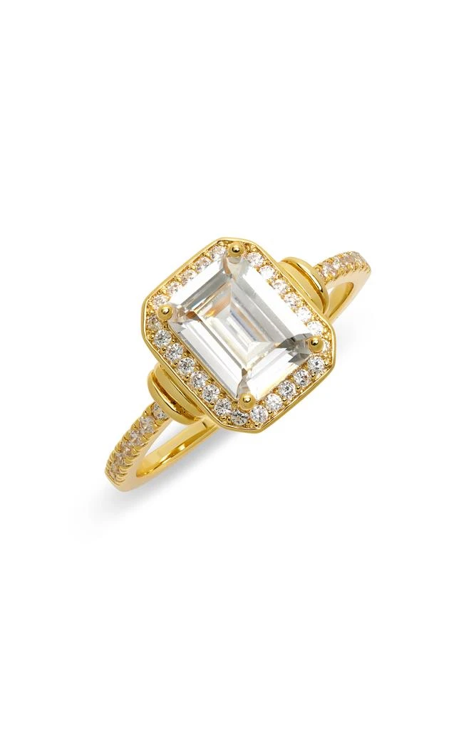 商品Nordstrom|CZ Emerald Cut Engagement Ring,价格¥51,第1张图片