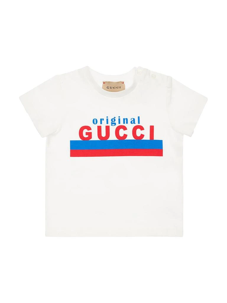 商品Gucci|Printed Cotton Jersey T-shirt,价格¥1502,第1张图片