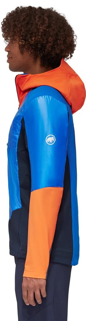 商品Mammut|Eisfeld SO Hybrid男款软壳 连帽夹克 猛犸象  适合登山攀岩滑雪,价格¥1311,第2张图片详细描述