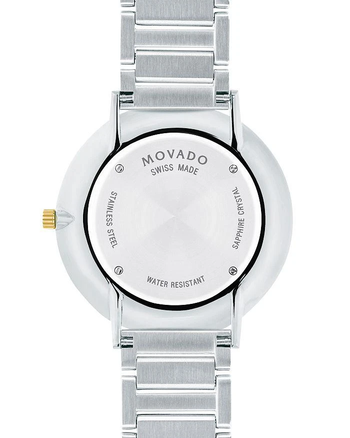 商品Movado|Ultra Slim Two-Tone Watch, 35mm,价格¥5156,第5张图片详细描述