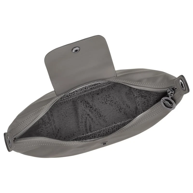 【预售3-7天】Longchamp/珑骧 女士灰褐色牛皮单肩包 商品