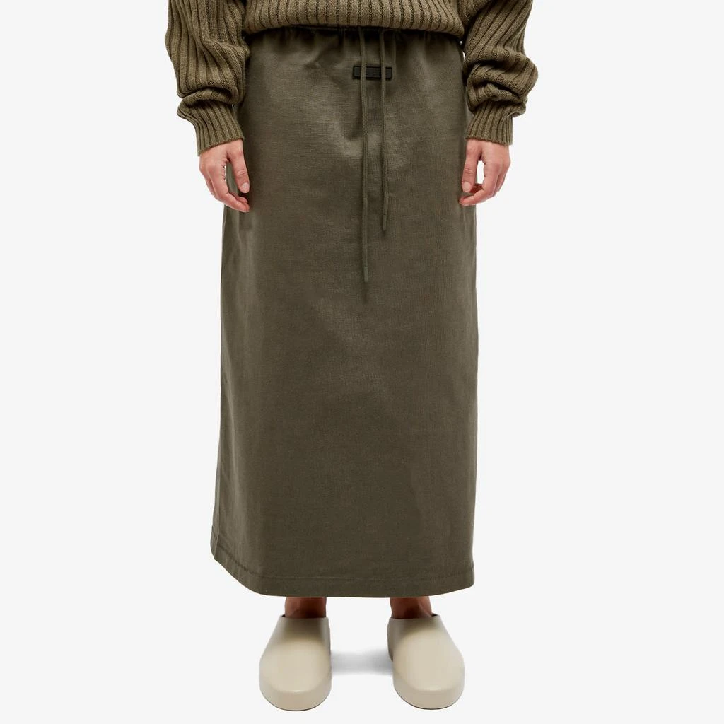 商品Essentials|Fear of God ESSENTIALS Long Skirt - Ink,价格¥480,第2张图片详细描述