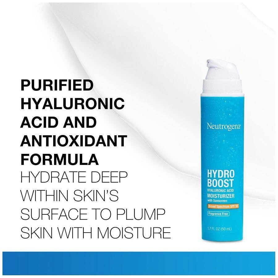 商品Neutrogena|Hydro Boost SPF 50 Hyaluronic Acid Moisturizer,价格¥160,第4张图片详细描述
