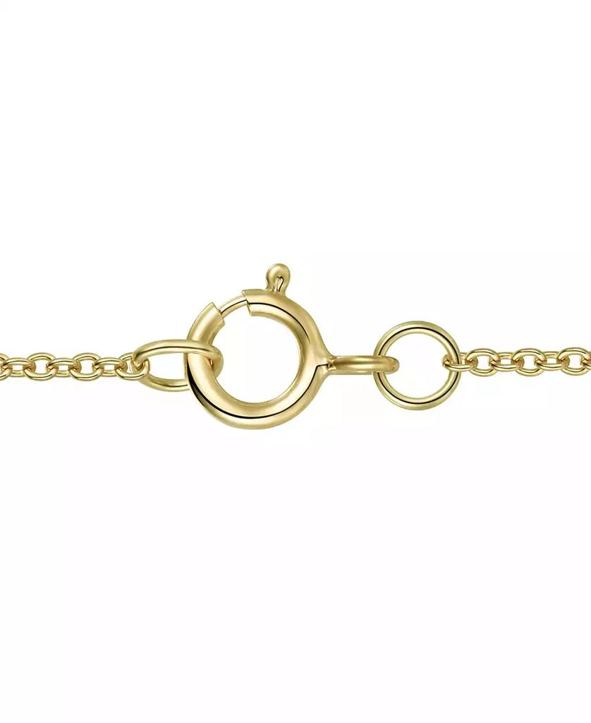 商品Macy's|Emerald (5/8 ct. t.w.) and Diamond (1/4 ct. t.w.) Pendant Necklace in 14K Gold (also in 14K White Gold Sapphire & 14K Gold Ruby),价格¥11811,第3张图片详细描述