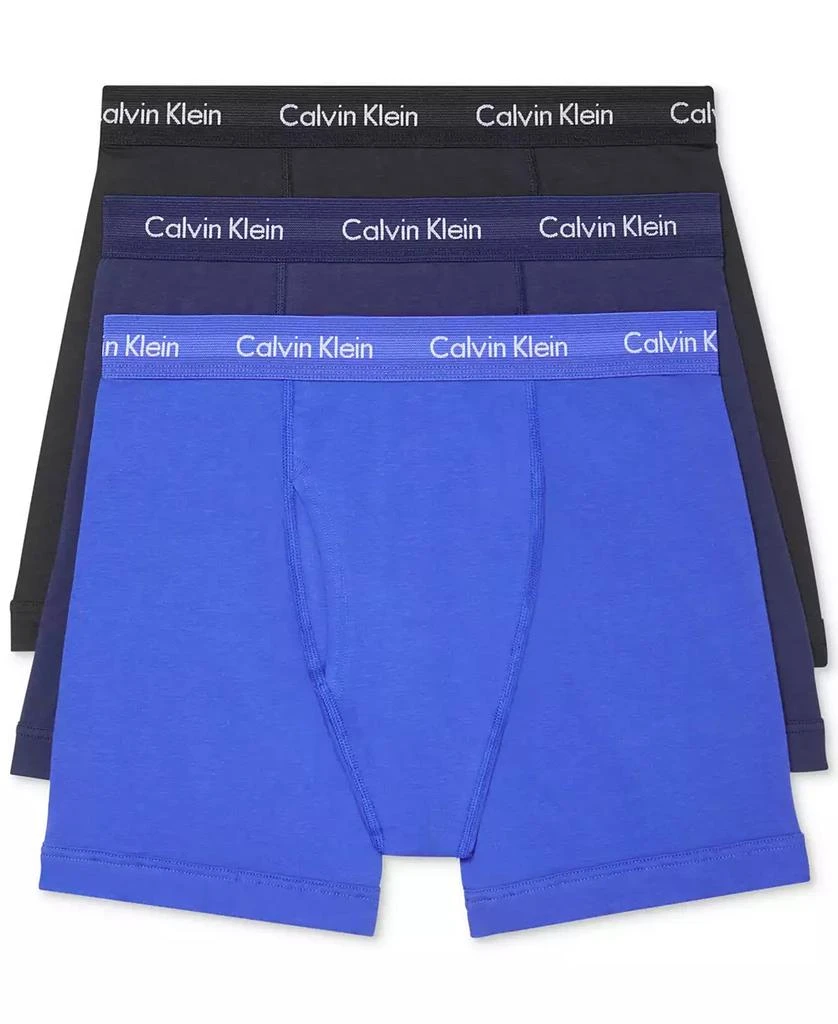 商品Calvin Klein|Men's 3-Pack Cotton Stretch Boxer Briefs Underwear,价格¥254,第1张图片
