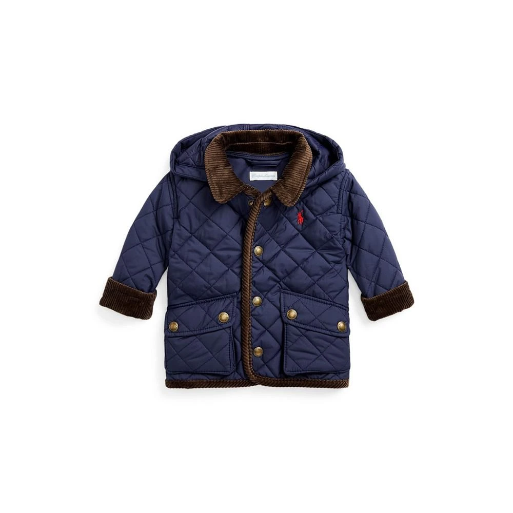商品Ralph Lauren|Baby Boys Water Repellent Barn Jacket,价格¥655,第1张图片