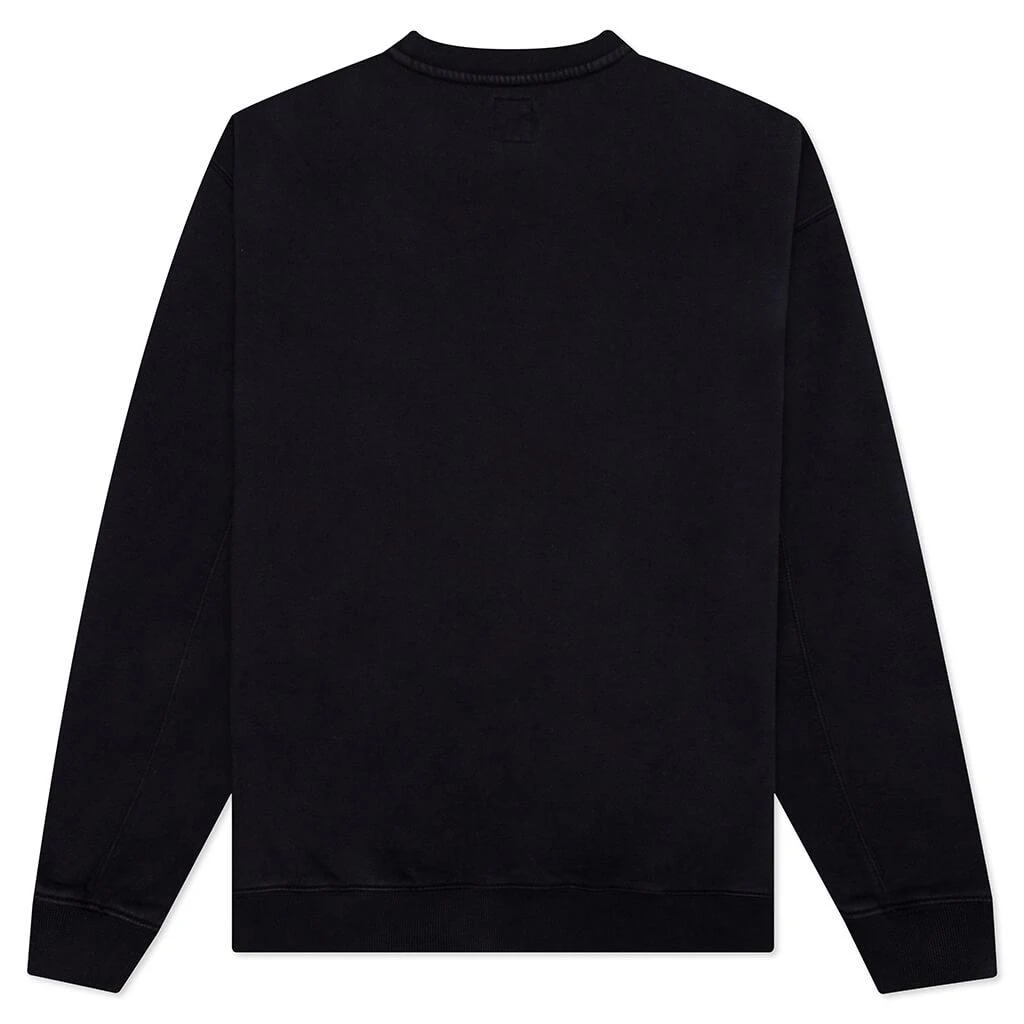 商品Brain Dead|Brain Dead Peace of Time Crewneck Sweatshirt - Black,价格¥456,第2张图片详细描述