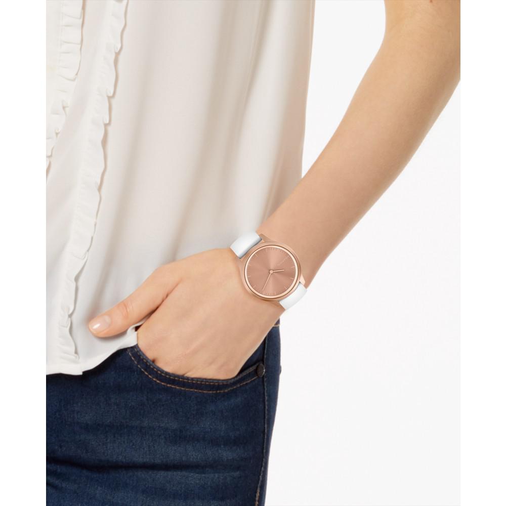 Unisex Vivomove 3 Style Rose Gold Silicone Strap Smart Watch 24.1mm商品第10张图片规格展示
