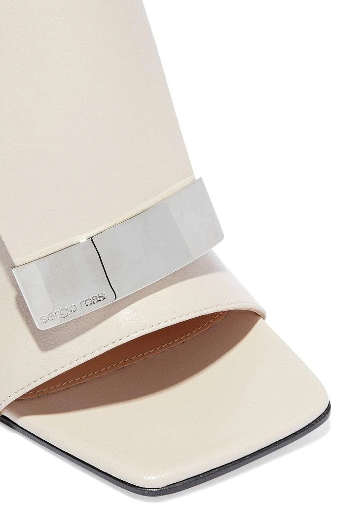 商品Sergio Rossi|sr1 leather mules,价格¥1281,第4张图片详细描述
