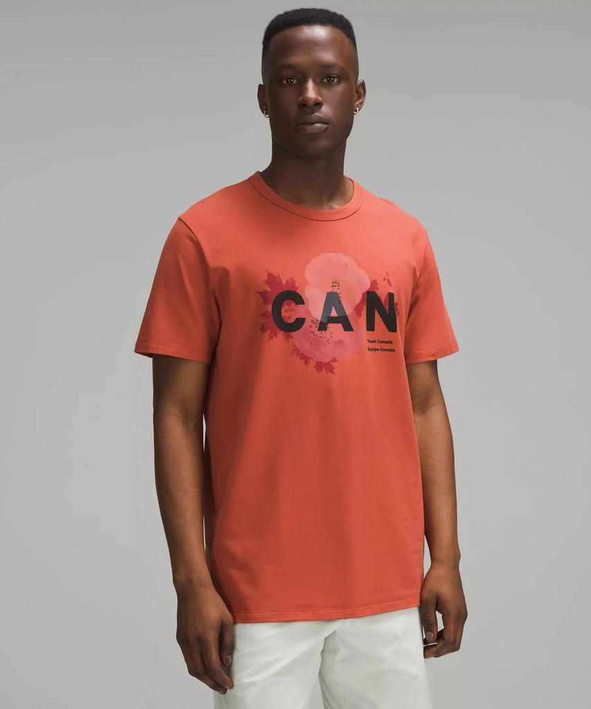 商品Lululemon|Team Canada lululemon Fundamental Cotton T-Shirt *COC Logo,价格¥443,第3张图片详细描述