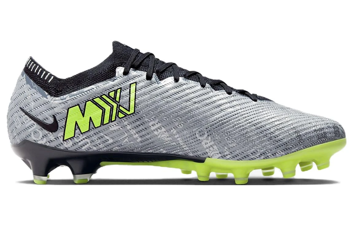 商品[国内直发] NIKE|Mercurial Vapor 15 Elite 25 Pro AG（胶质短钉） 人造草地 足球鞋 男款 银绿,价格¥1325,第3张图片详细描述