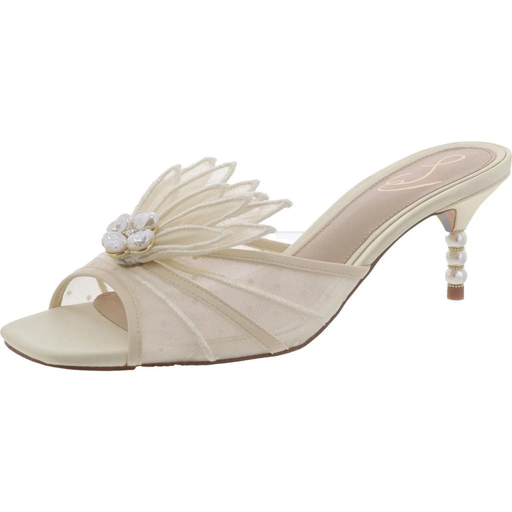 商品Sam Edelman|【EU38.5 24.5CM】Sam Edelman Womens Pauline Faux Leather Dressy Slide Sandals,价格¥170,第1张图片详细描述