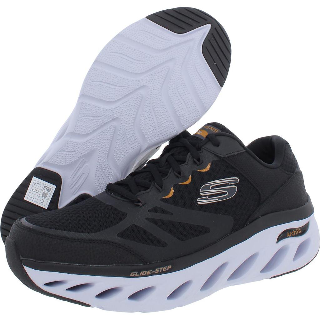 Skechers Mens Arch Fit Glide- Step Leather Lifestyle Athletic and Training Shoes商品第3张图片规格展示