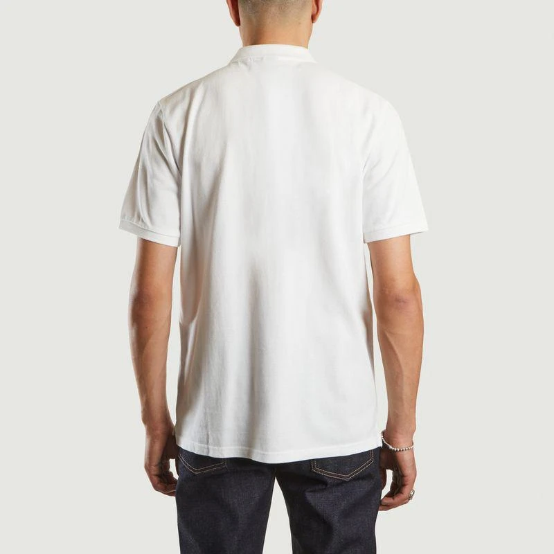 商品Carhartt|Chase Pique Polo White Gold CARHARTT WIP,价格¥452,第3张图片详细描述