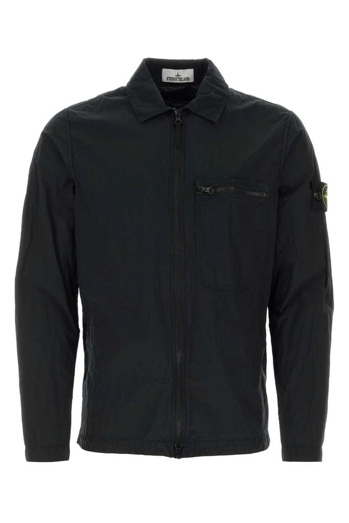 商品Stone Island|Stone Island Lightweight Logo Patch Jacket,价格¥2772,第1张图片