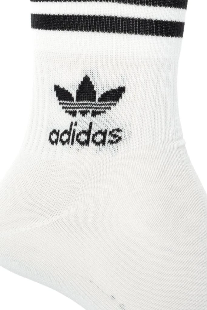 商品Adidas|Adidas Originals Mid-Cut Crew 5-Pack Socks,价格¥96,第3张图片详细描述