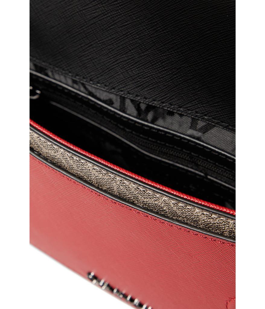 商品Calvin Klein|Monogram Flap Crossbody,价格¥516-¥570,第5张图片详细描述
