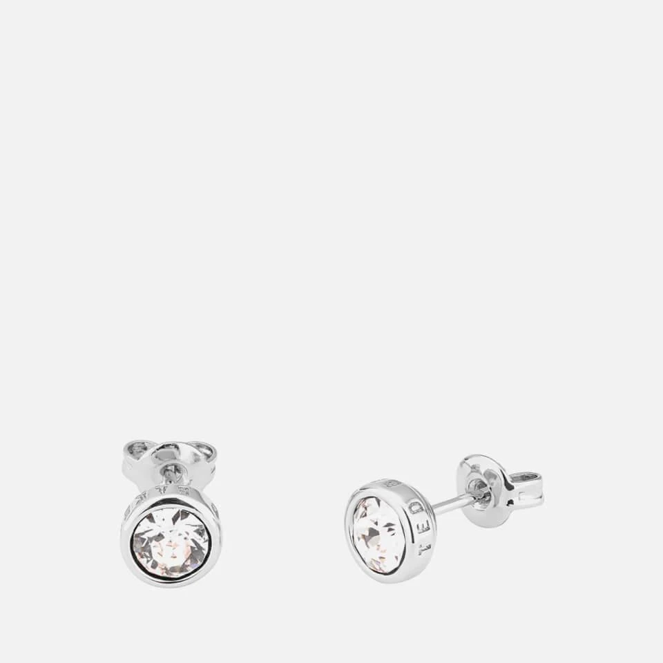 商品Ted Baker London|Ted Baker Sinaa Silver-Plated Crystal Earrings,价格¥276,第3张图片详细描述