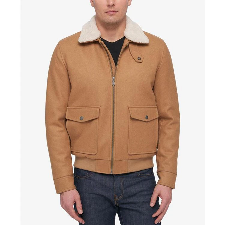 商品Tommy Hilfiger|男士毛翻领夹克,价格¥1018,第1张图片