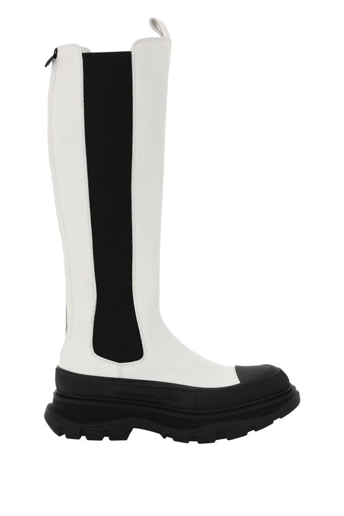 商品Alexander McQueen|TREAD SLICK KNEE HIGH BOOTS,价格¥6969,第1张图片