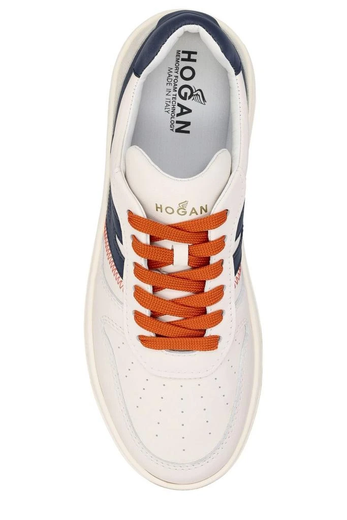 商品hogan|Hogan Logo Patch Lace-Up Sneakers,价格¥2591,第4张图片详细描述