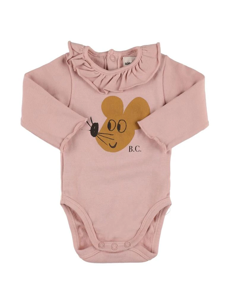 商品BOBO CHOSES|Mouse Print Organic Cotton Bodysuit,价格¥116,第1张图片