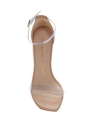 Nudistcurve Transparent Leather Sandals 商品