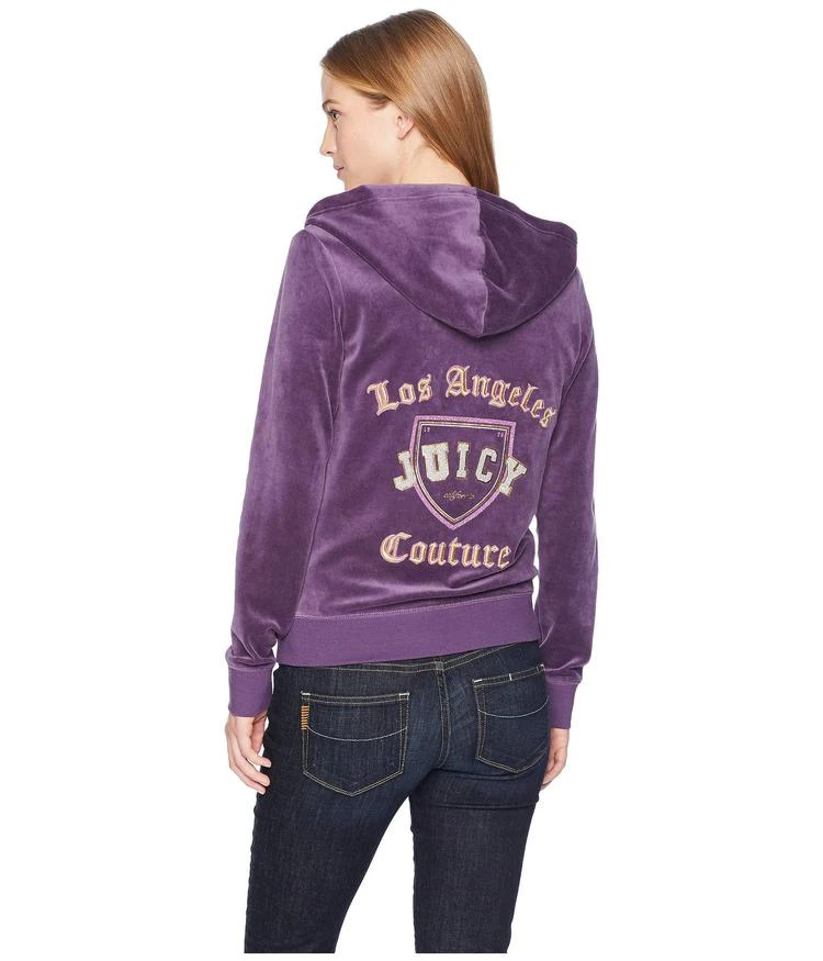 商品Juicy Couture|Track Velour Home Team Robertson Jacket,价格¥511,第1张图片