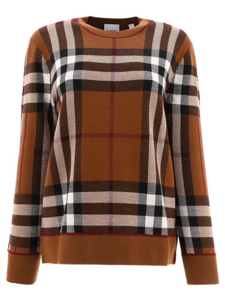 商品Burberry|Burberry Women's  Brown Other Materials Sweater,价格¥6594,第1张图片