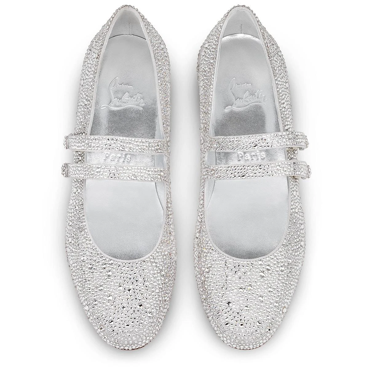 【预售】 CL红底鞋 25春夏 女士 低跟鞋 Sweet Jane Strass 1240216s352  商品