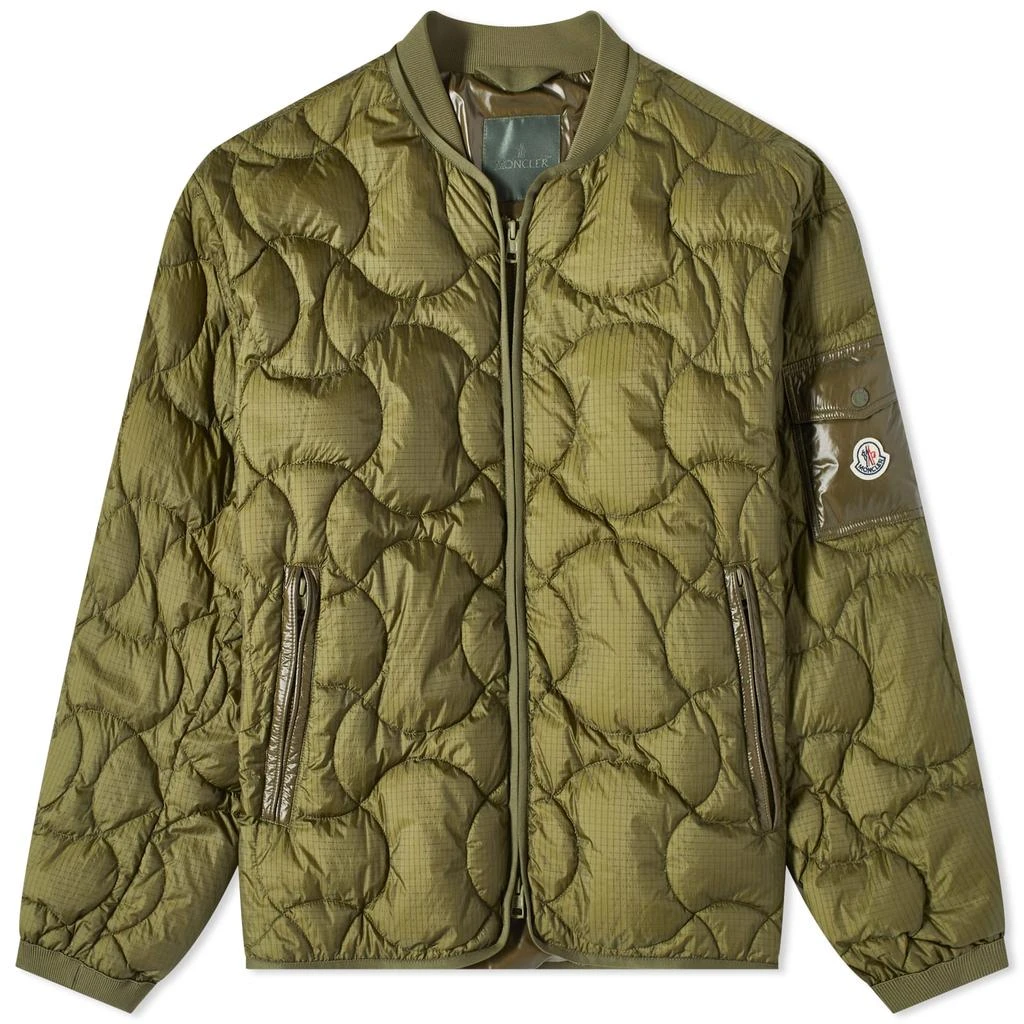 商品Moncler|Moncler Sham Quilted Bomber Jacket,价格¥9160,第1张图片