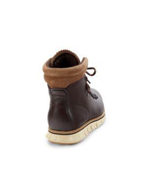 商品Cole Haan|Zerogrand Leather Ankle Boots,价格¥1280,第5张图片详细描述